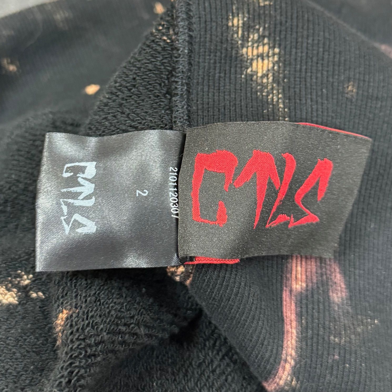 CVTVLIST 21SS Honey Gang Hoodie ブリーチプルオーバーパーカー 