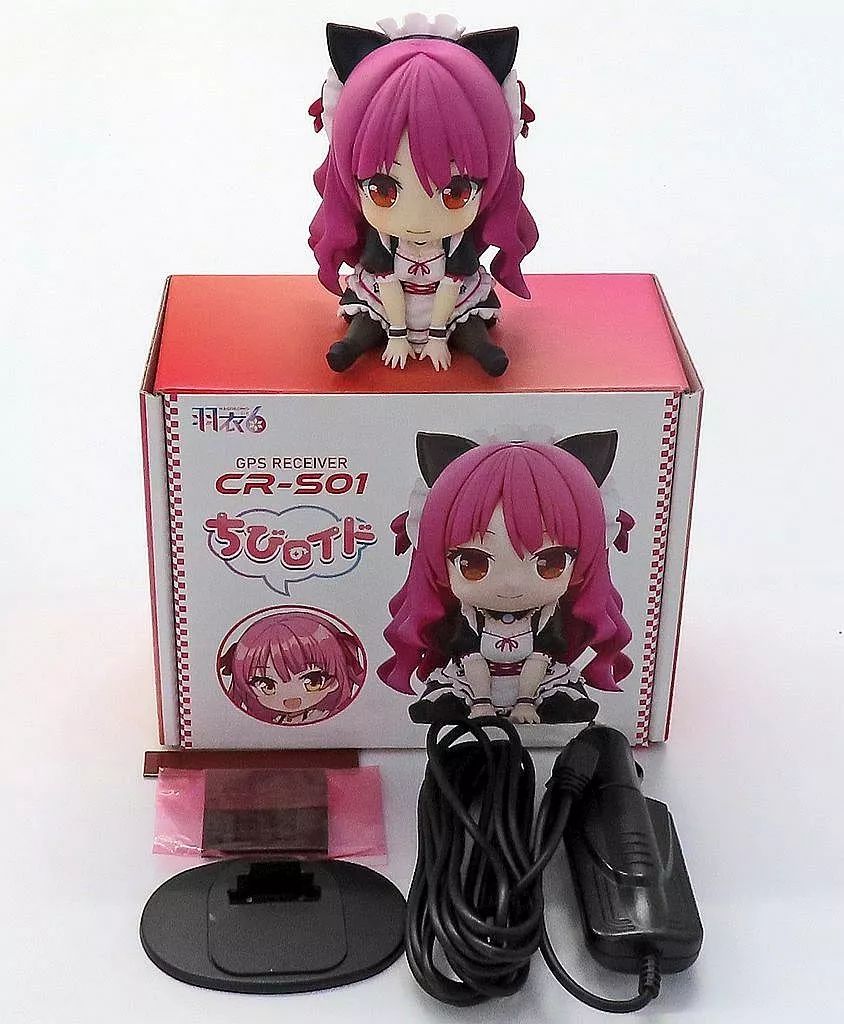家電サプライ 富士サクラ ちびロイド GPSレコーダー CR-S01 ユピテルオリジナルキャラクターユニット 羽衣6