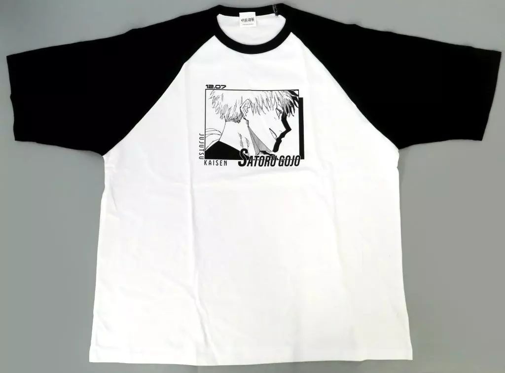 中古】Tシャツ 五条悟 ラグランTシャツ “HEROES”(2024) ブラック 