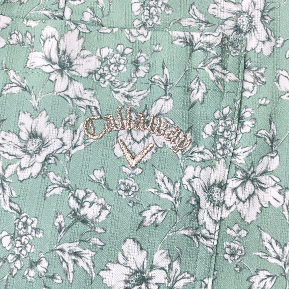 サイズ L CALLAWAY キャロウェイ モデル スカート 花柄 グリーン系 240101530712 ゴルフウェア レディース ストスト LLC-HASEGAWATOSO_COM