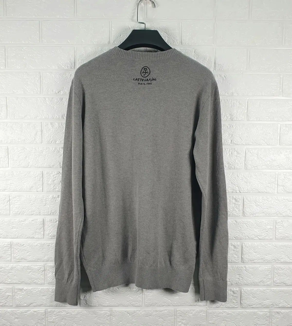 カステルバジャック セーター カステルバンジャック観光地刺繍 ニット