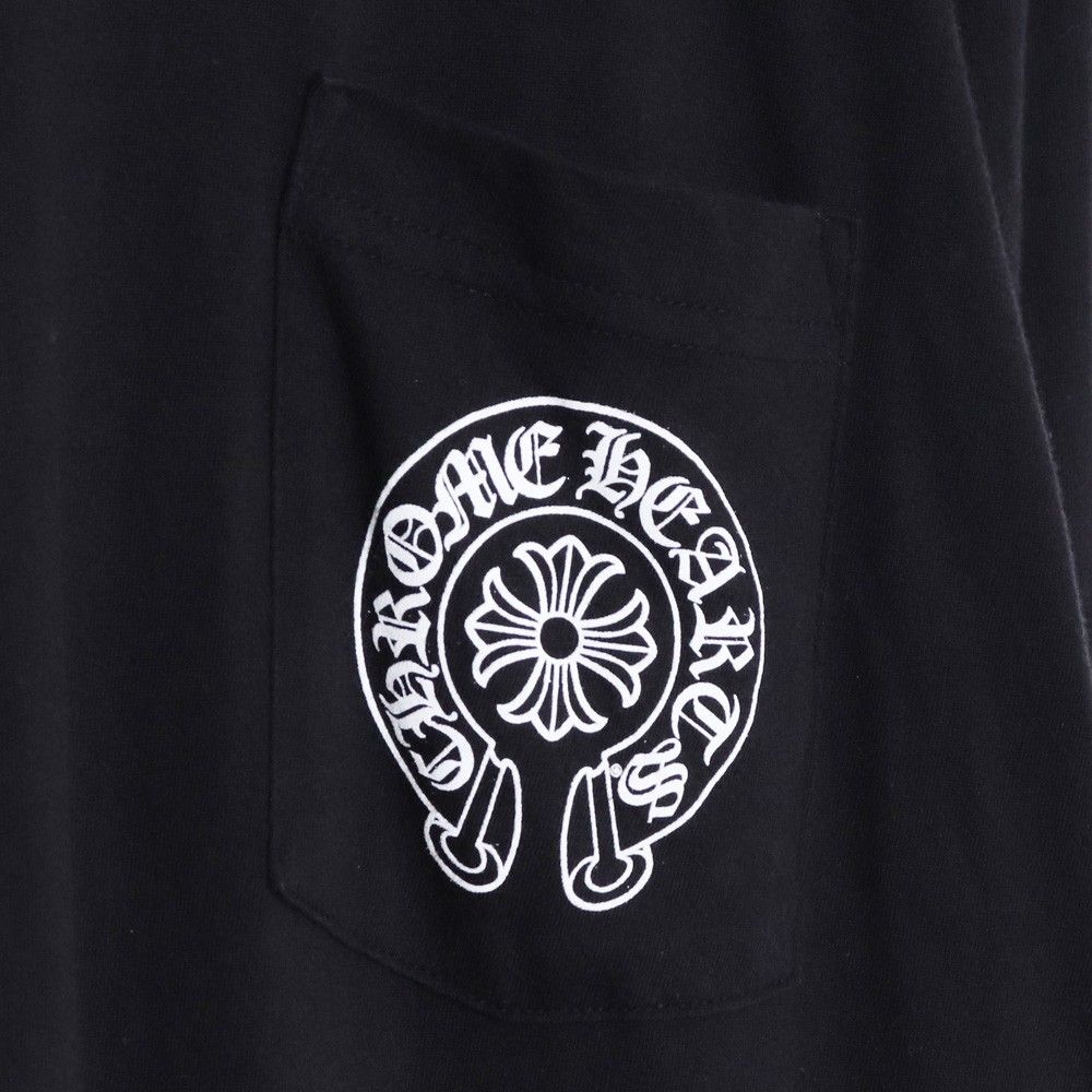 CHROME HEARTS マルチカラーホースシュー長袖 Tシャツ 2613 Chrome Hearts クロムハーツ マルチカラー ホースシュー Tシャツ