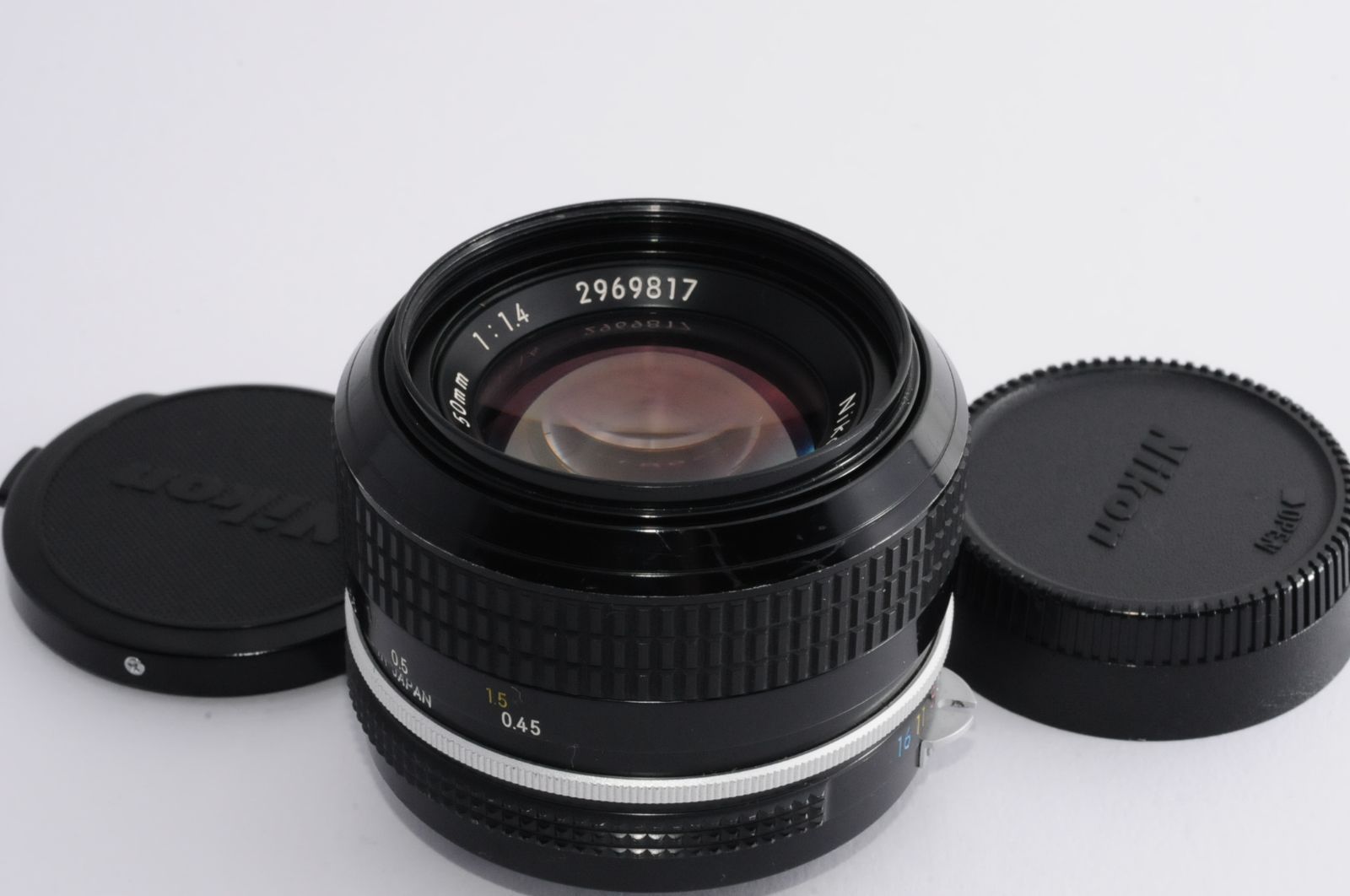 ニコン Nikon 非Ai Non-Ai NIKKOR 50mm F1.4 1:1.4 MF マニュアル