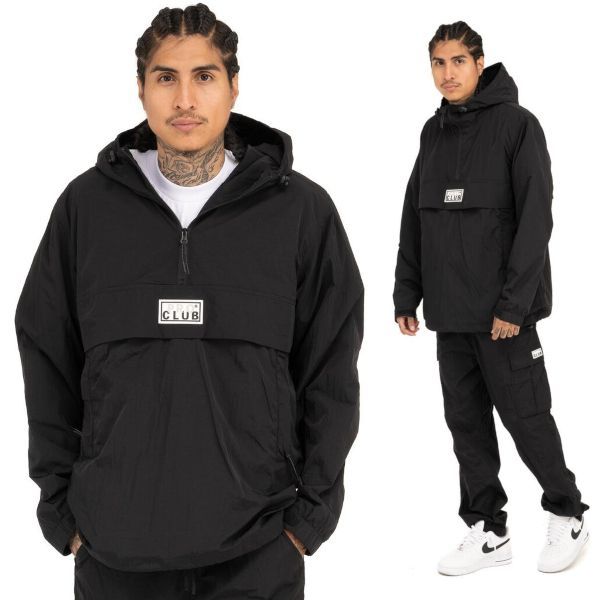 15PC0306】PRO CLUB METALLIC NYLON ANORAK JACKET (プロクラブ 