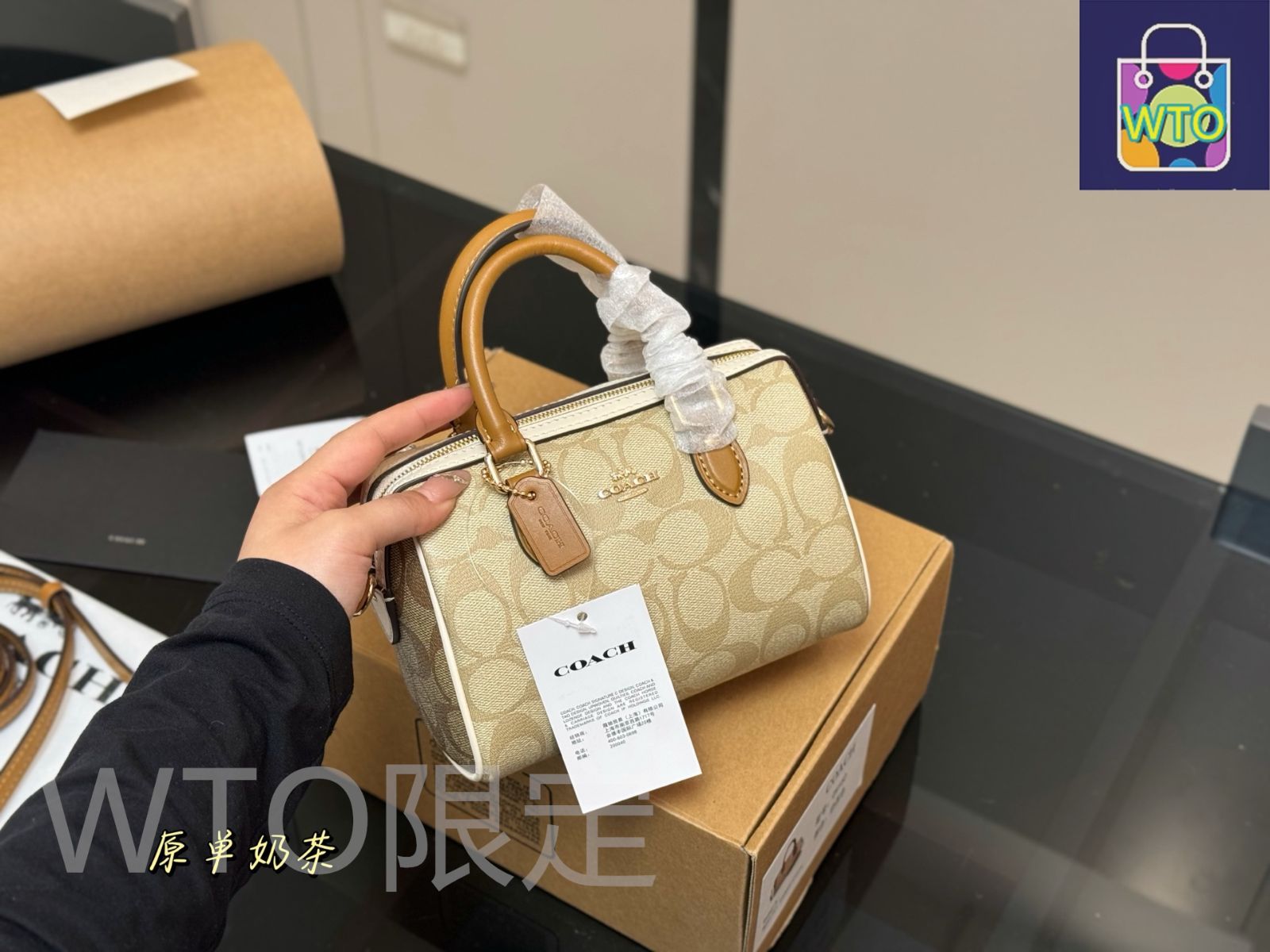 今日特価】COACH Mini Pillow Bag クーチ ミニ ピローバッグ-WTO