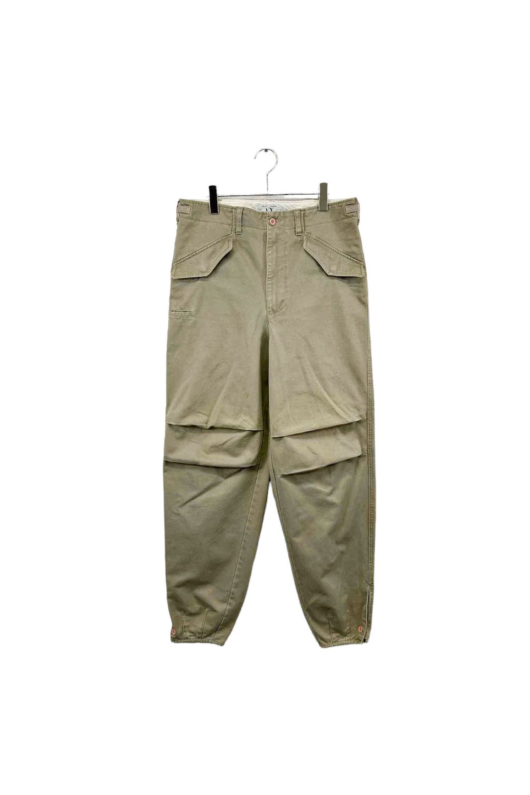 ARMANI EXCHANGE cotton pants アルマーニエクスチェンジ パンツ ボトムス ベージュ系 サイドアジャスター サイズ32 ヴィンテージ 6