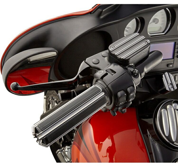 10-GAUGE COMFORT グリップ 電子スロットル|ブラック