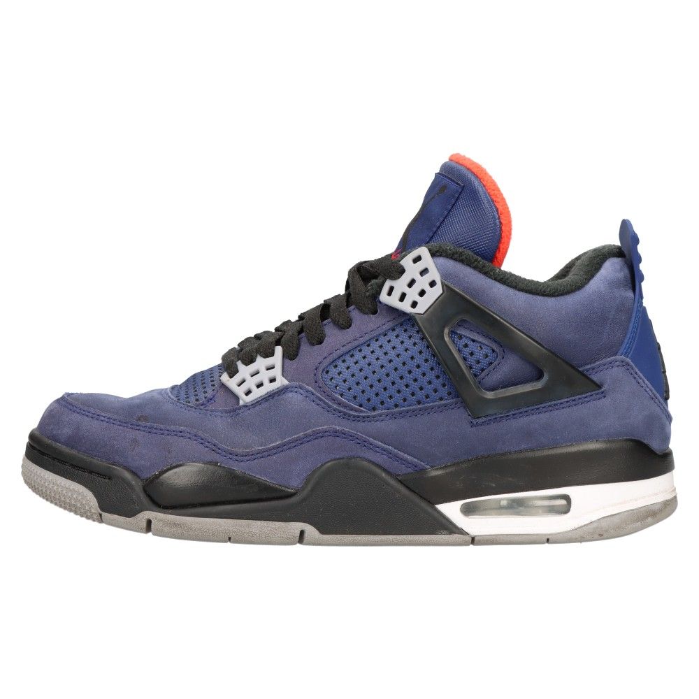NIKE (ナイキ) AIR JORDAN 4 RETRO WNTR LOYAL BLUE エアジョーダン4 ウィンター ロイヤルブルー ハイカットスニーカーシューズ ブルー/ブラック US8/26cm CQ9597-401