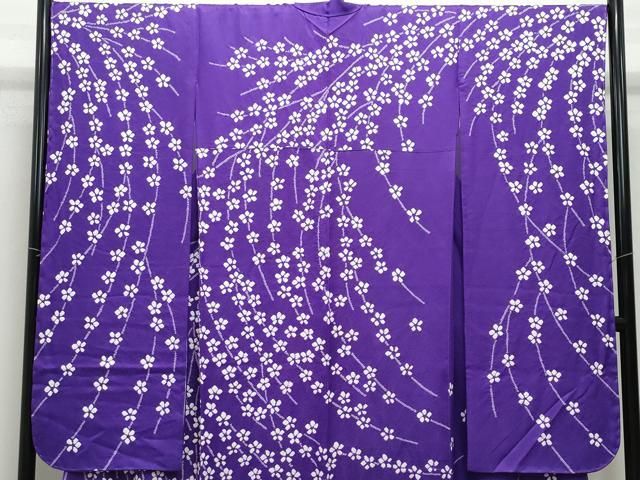 平和屋着物 豪華振袖 総絞り 舞花文 ロング丈 正絹 CAAZ0824vf