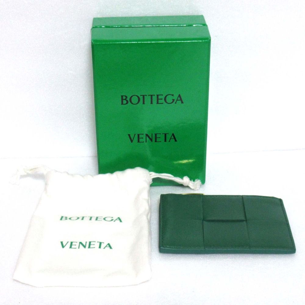 新品同様 BOTTEGA VENETA ボッテガヴェネタ レザー フラグメントケース  