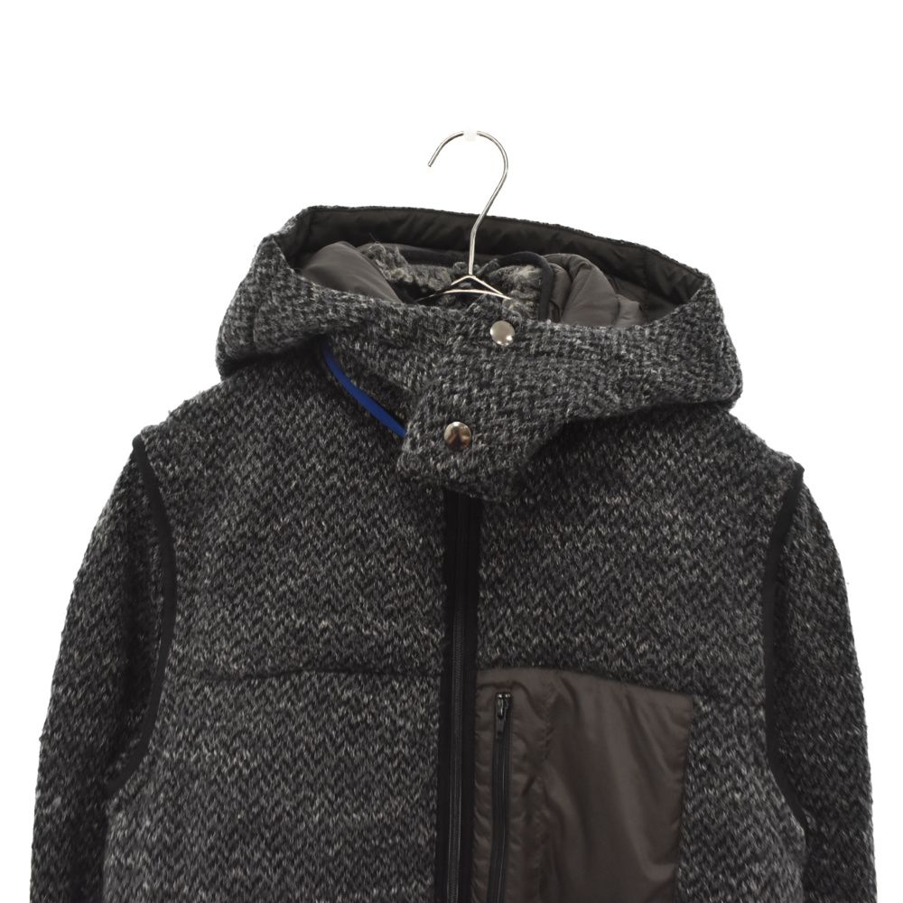 sacai サカイ ALPACA WOOL KNIT HOODED JACKET Sacai (サカイ) 11AW ALPACA WOOL KNIT HOODED JACKET 11-00180M