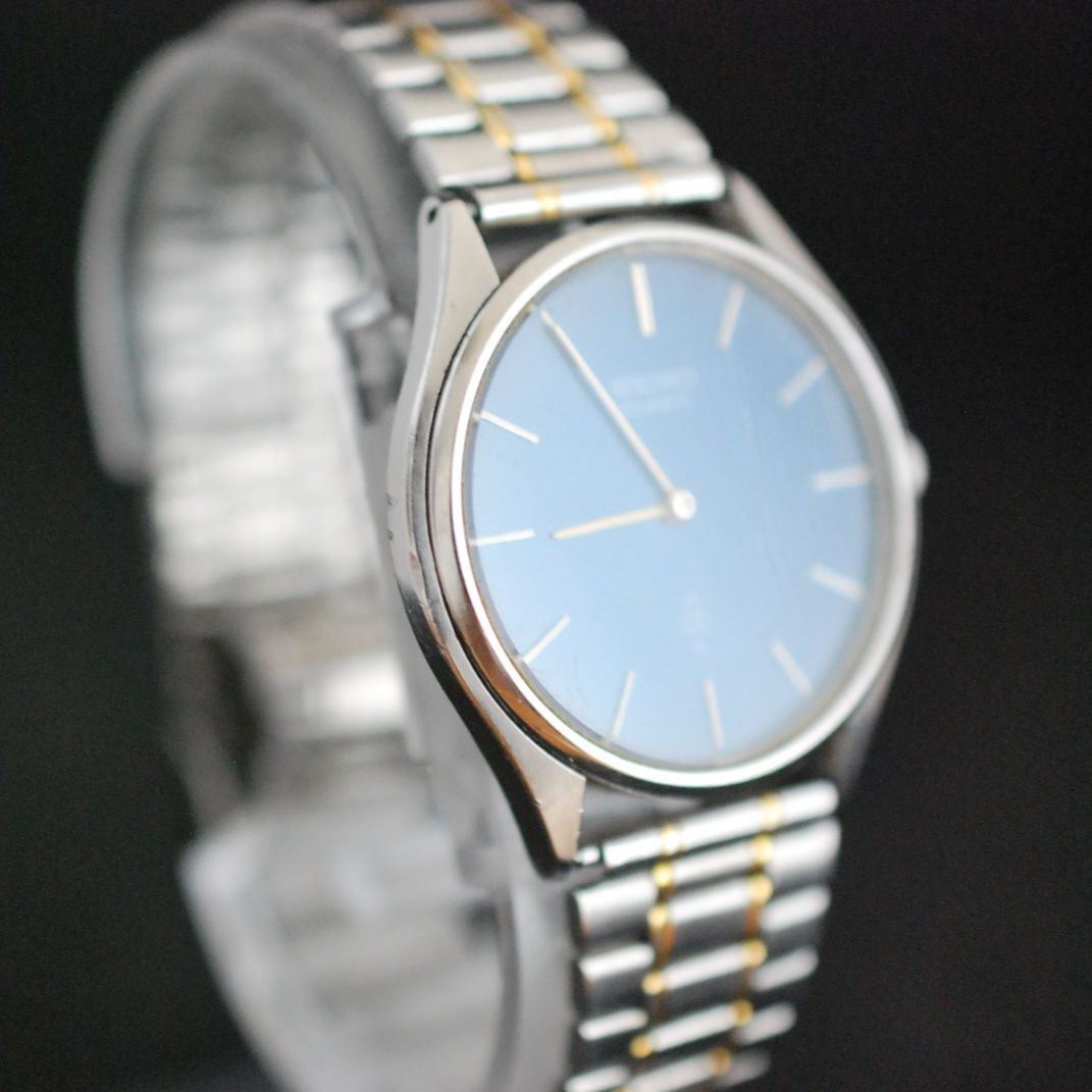 ヴィンテージ SEIKO セイコー シャリオ メンズ腕時計 新品電池 稼働品 ヴィンテージ SEIKO セイコー シャリオ メンズ腕時計 新品電池 稼働品