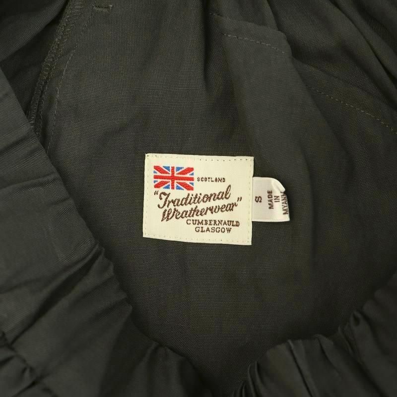トラディショナルウェザーウェア　ギャザードボリュームキュロットパンツ GATHERD VOLUME CULOTTE PANTS ギャザード ボリューム