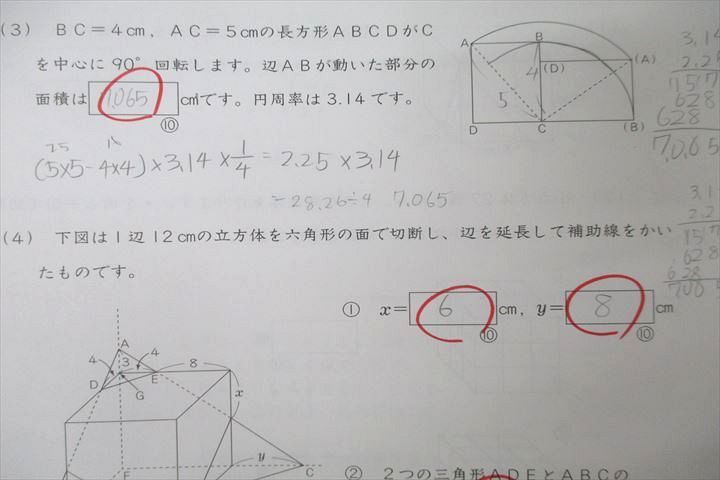 SAPIX サピックス Sunday SapiX 算数 解法力01～14 計14回分