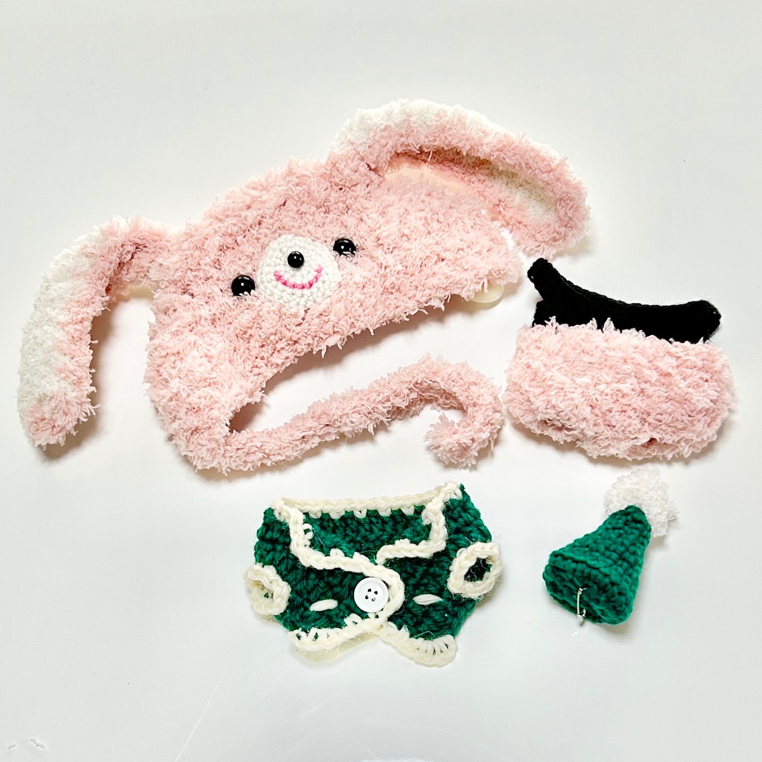 ヒノキのうさぎ　すのチル　Bigぬい メンカララメ衣装セット ヒノキのうさぎ様 SnowMan すのチル ビックぬい 衣装 「SERIOUS
