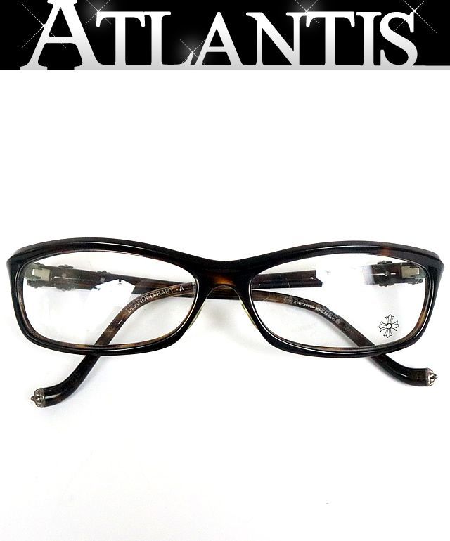 BEARDED BABYメガネフレーム 極美品 CHROME HEARTS クロムハーツ BEARDED BABY-A メガネ