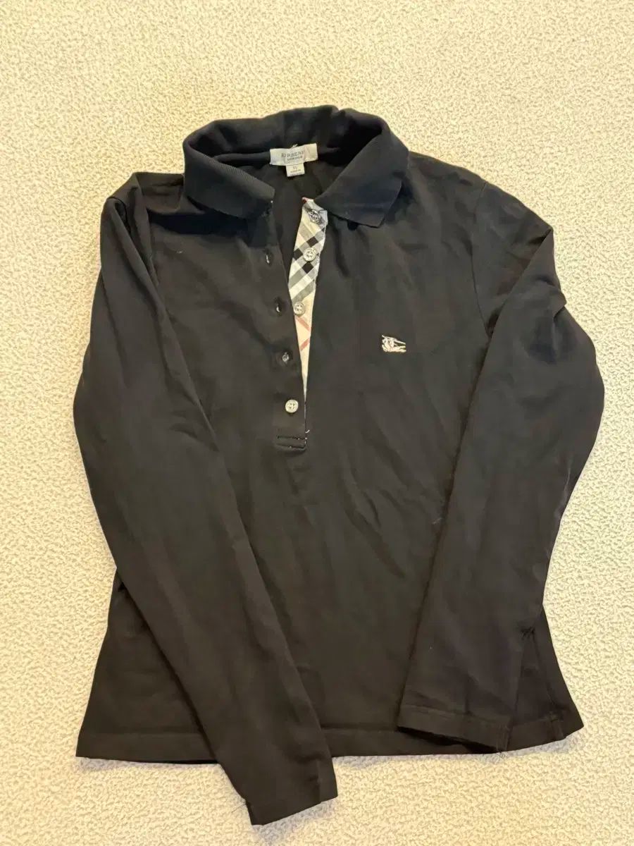 BURBERRY バーバリー ロンドン 長袖 ポロシャツ S ブラック系 ゴルフ BURBERRY(バーバリー ) ロンドン 長袖 ポロ シャツ - メルカリ