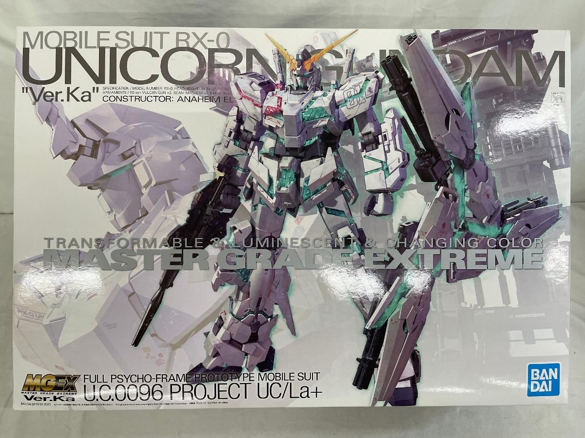 ♪ 未開封 ユニコーンガンダム プラモデル 1|100 RX-0 MGEX 機動戦士ガンダムUC Ver.Ka ＊同梱不可