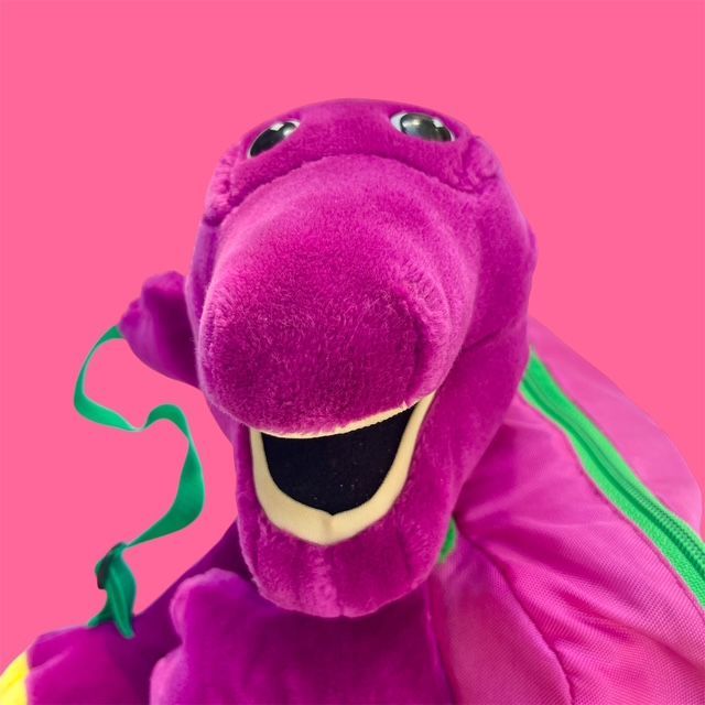 キッズファッション小物 Barney キャラクター リュックサック バーニー