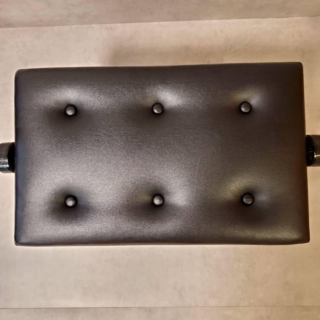 【高級】ピアノ椅子 猫脚 日本製 両手ハンドル 高さ調整式 黒 レザー ブラック 高級】ピアノ椅子 猫脚 日本製 黒 レザー 高さ調整式 両手