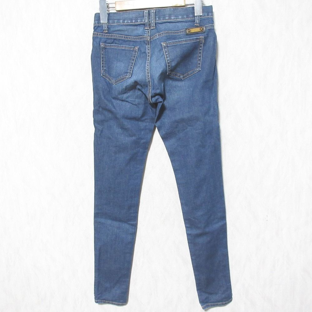 美品　バーバリーブルーレーベル　Burberry デニムパンツ　インディゴ BURBERRY BLUE LABEL - 良品 BURBERRY BLUE LABEL バーバリー