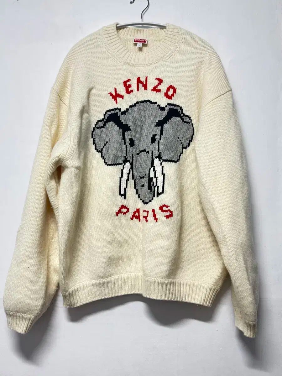 KENZO KENZO(ケンゾー) 象 刺繡 ニット セーター XL - メルカリ