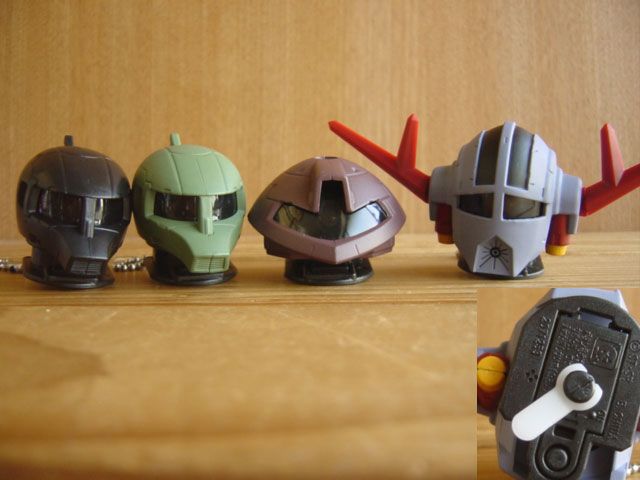 ♯Fhf07AAガンダムジオニックアイズ2ZEONICEYESIIフルコンプ7種