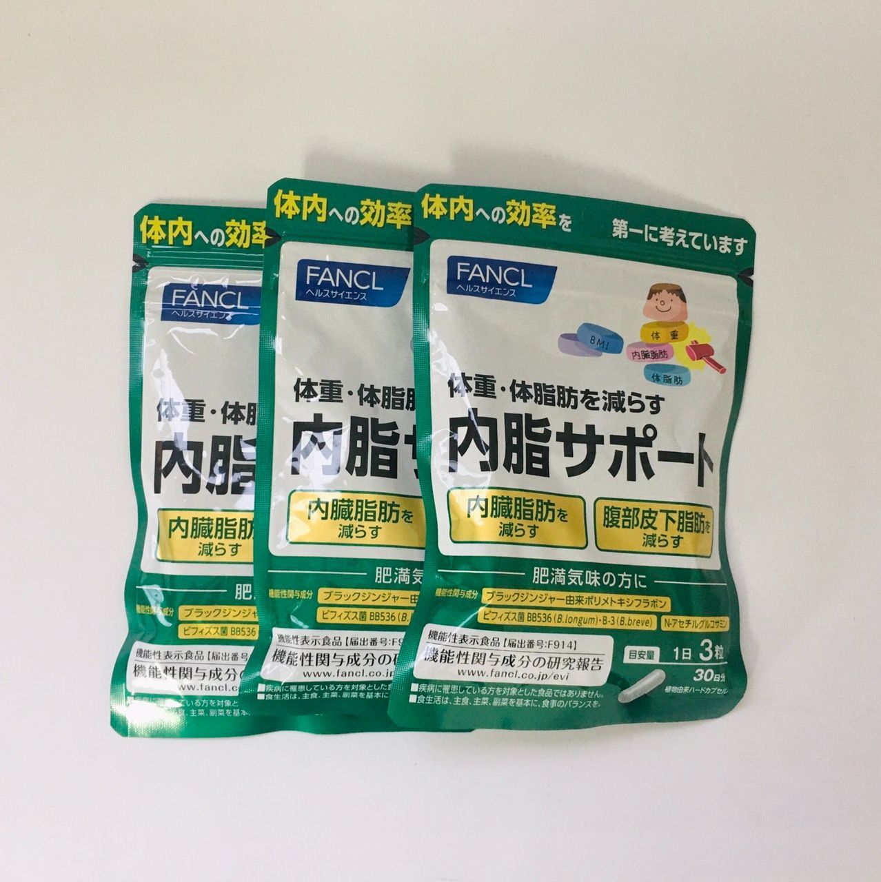 ファンケル 内脂サポート30日分×3 【公式通販】