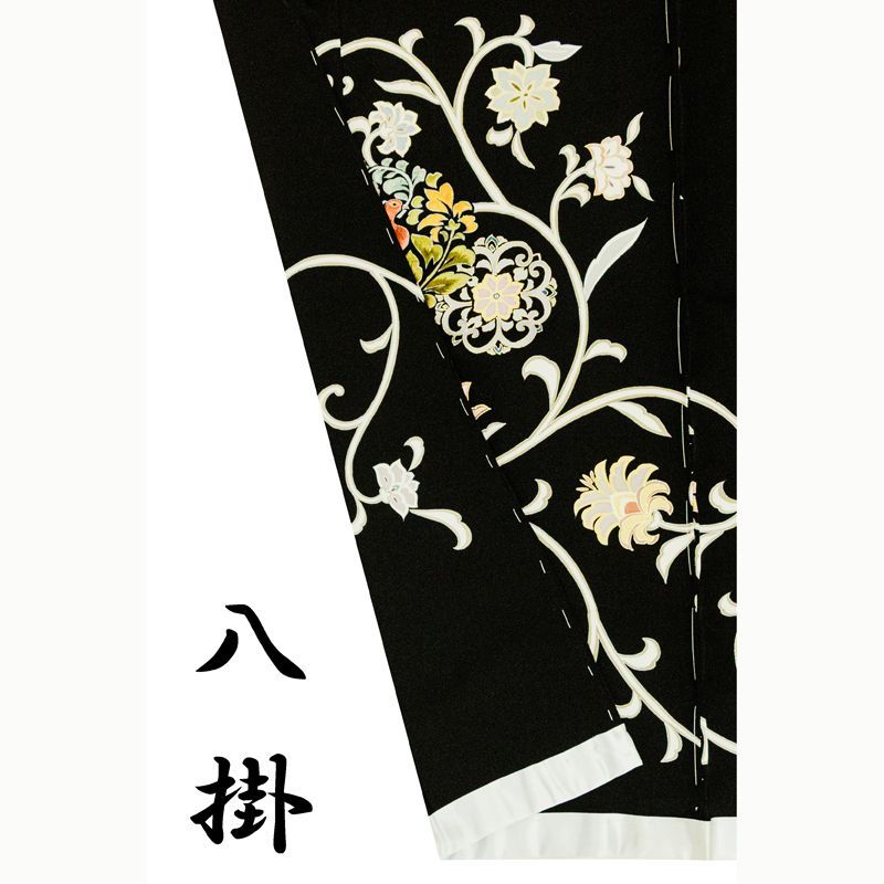 平和屋着物□豪華色留袖 群鶴 正絹 逸品 CAAU6610xe