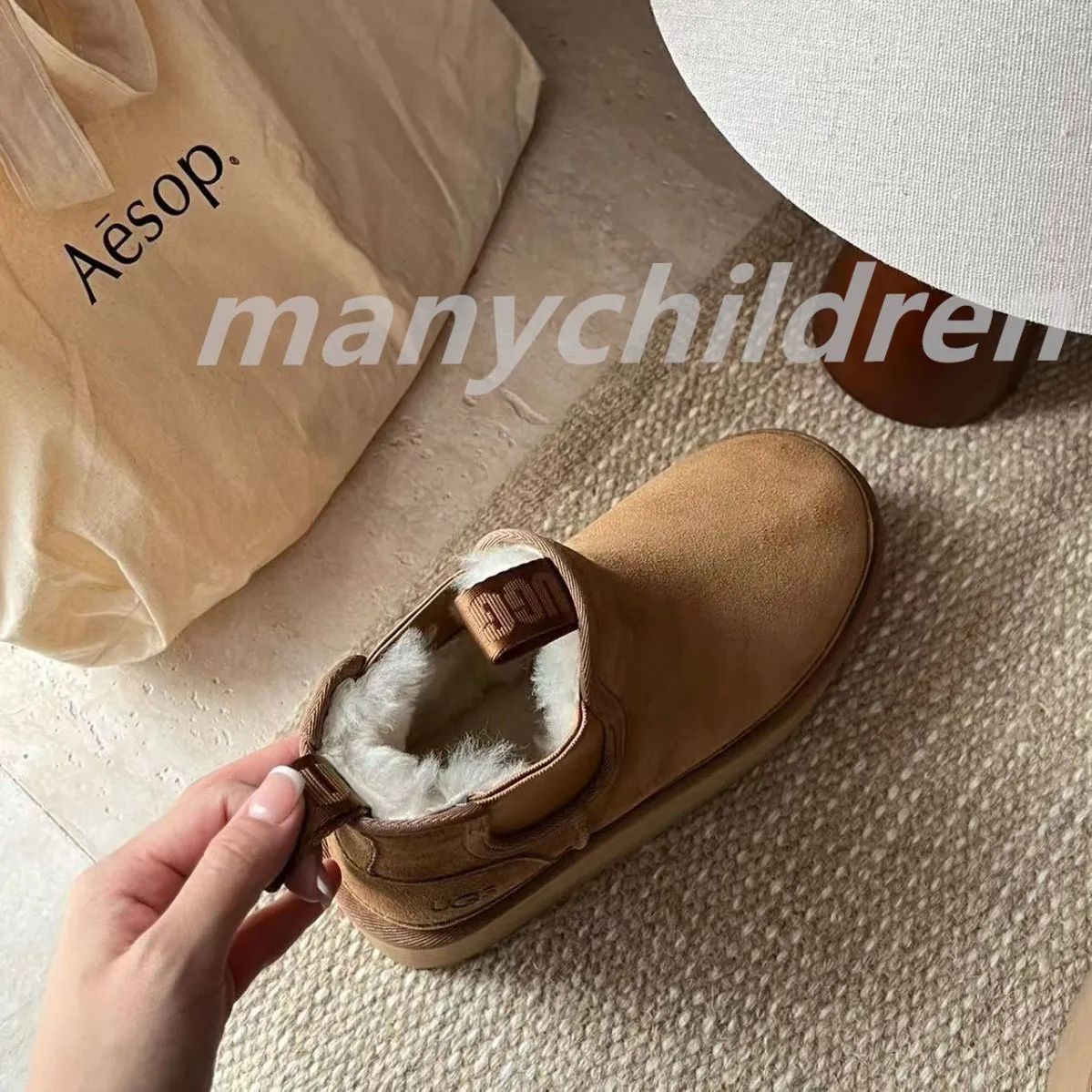 💕人気極美品 厚底 5cm UGG アグ ブーツ レディース ニューメル プラットフォーム チェルシー