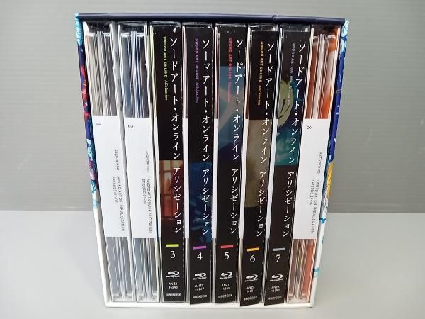 ソードアート・オンライン アリシゼーション 初回限定版　DVD 全8巻セット ソードアートオンライン アリシゼーション 完全生産限定版【DVD