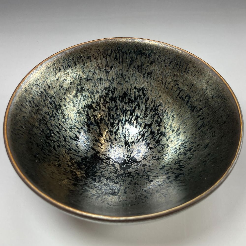 kyoyaki 京焼 木村盛和 造 鉄銅釉窯変茶碗 陶磁器 _ 食器 WWW_SUPERTOOLSSHOP_NL