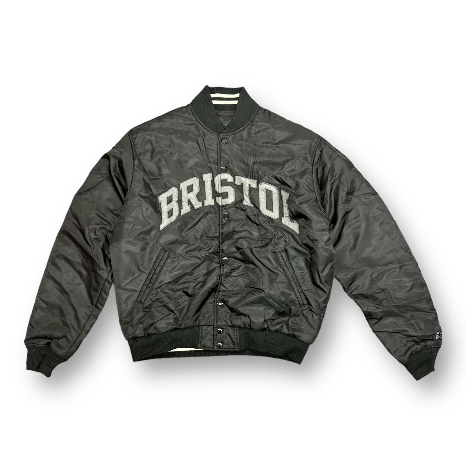 F.C.Real Bristol 19AW STARTER BLACK LABEL REVERSIBLE STADIUM JACKET FCRB-192136  リバーシブル スタジャン ブリストル L 52999A - メルカリ