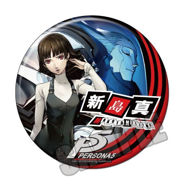 非公式】『ペルソナ5』キャラクター缶バッジセット（高巻杏
