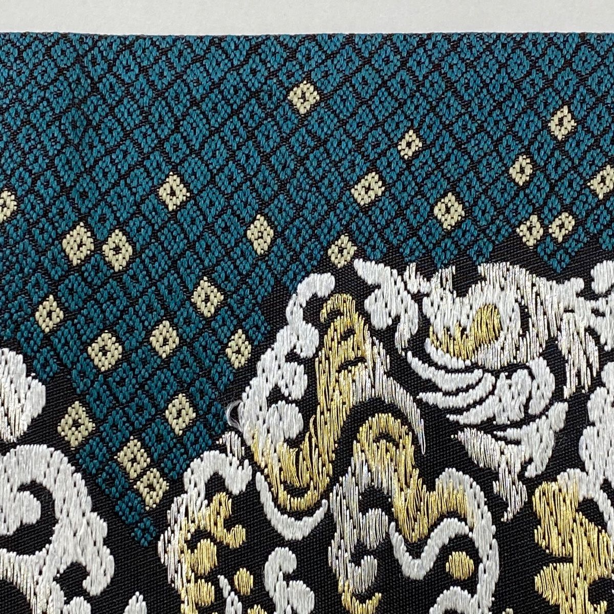 【超美品】蝶々 花柄 深緑 金糸 袋帯 袋帯 美品 名品 蝶 花鳥 金銀糸 深緑 六通 正絹 【中古】 - メルカリ