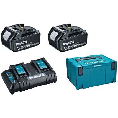 マキタ パワーソースキットSH1 BL1860B×2本 充電器 ケース A-68317