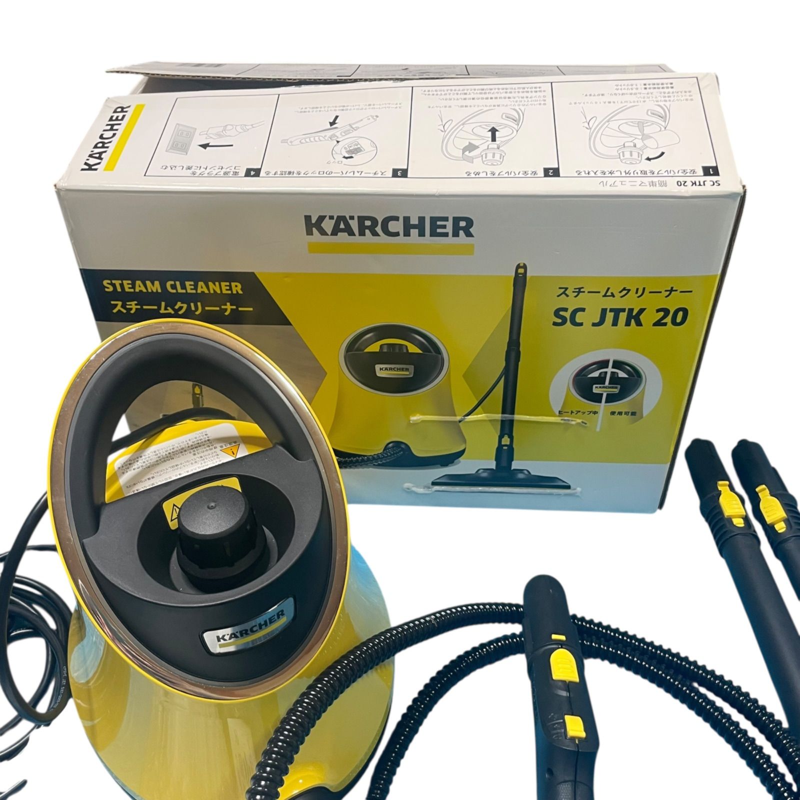 ★POPO★ケルヒャー家庭用スチームクリーナー SC JTK 20 KARCHER】Steam cleaner SC JTK20 Review and how to use (Japan