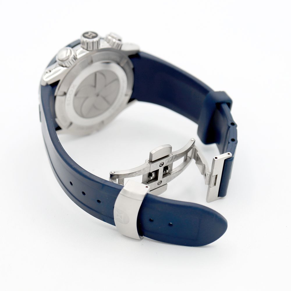 電池交換済 EDOX エドックス クロノオフショア1 クロノグラフ