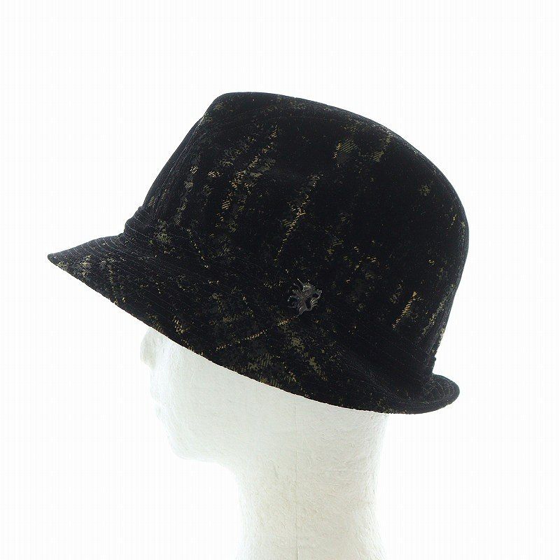 メンズ 高級 ハット 定価4万円 フィリップ・トレーシー Philip Treacy