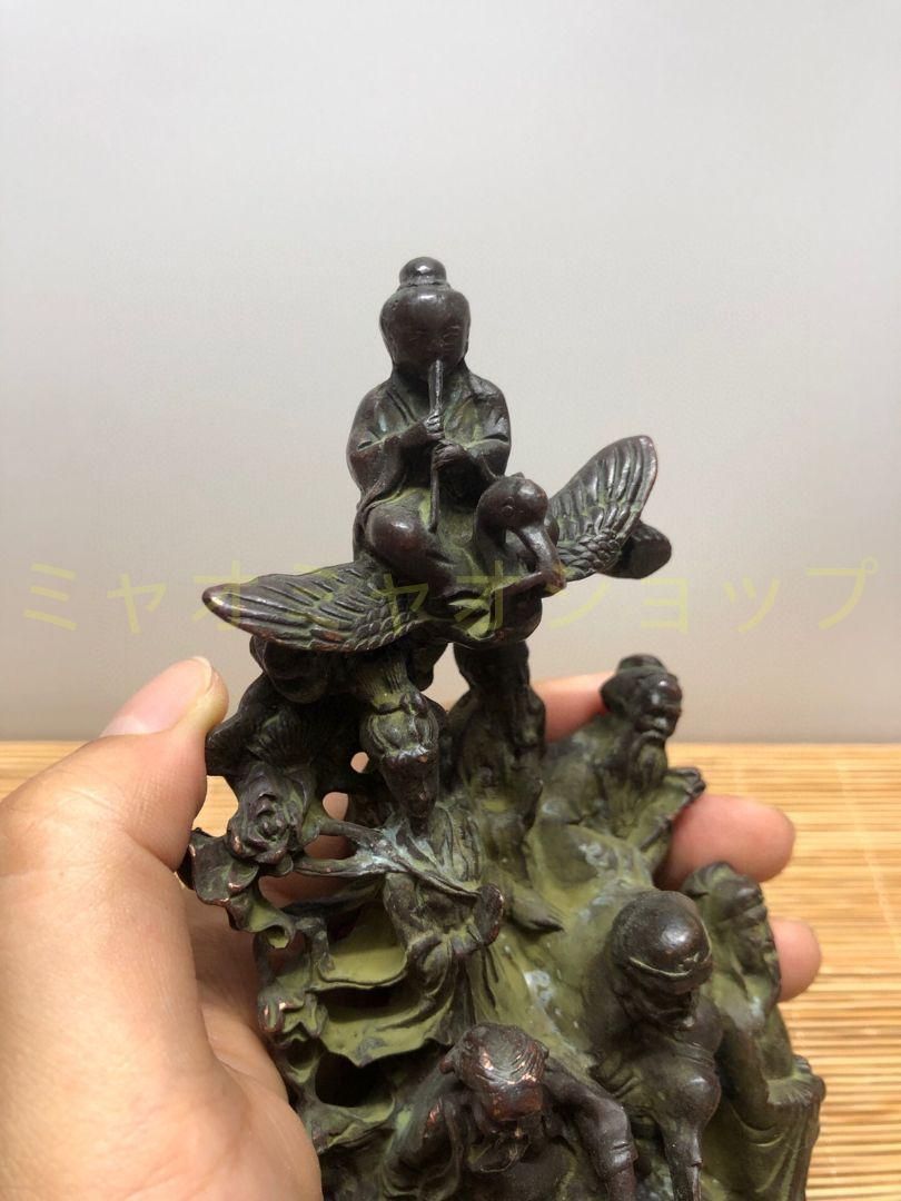 銅 細工 八仙過海銅像 居宅 風水 開運 招財 装飾品 工芸品 置物 銅 細工 八仙過海銅像 居宅 風水 開運 招財 装飾品 工芸品 置物