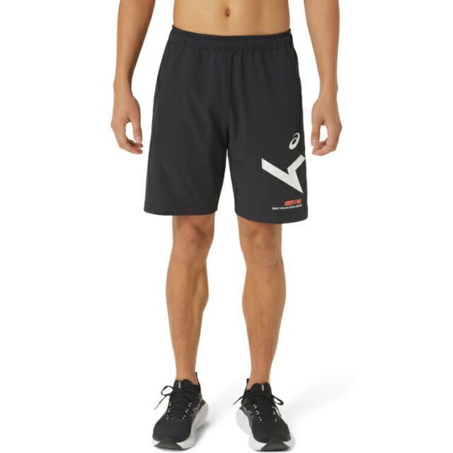 asics アシックス A-I-M STRETCH CLOTH HALF パフォーマンスブラック 5XL 2031D994 1 | スポーツ メンズ 5XL ブラック 黒 服 衣類 衣料品ウェア ウエア ストレッチクロスハーフパンツ ハーフパンツ ショート