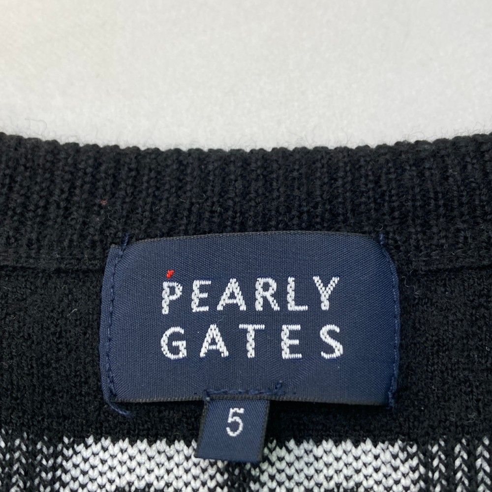 サイズ：5 PEARLY GATES パーリーゲイツ 053-9270009 長袖ニット