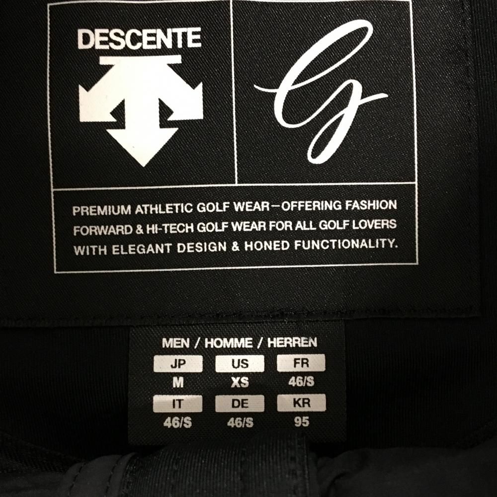 ポテンシャル デサントゴルフ ダウンベスト 黒 軽量 中田英寿 メンズ M ゴルフウェア DESCENTE 創造的な