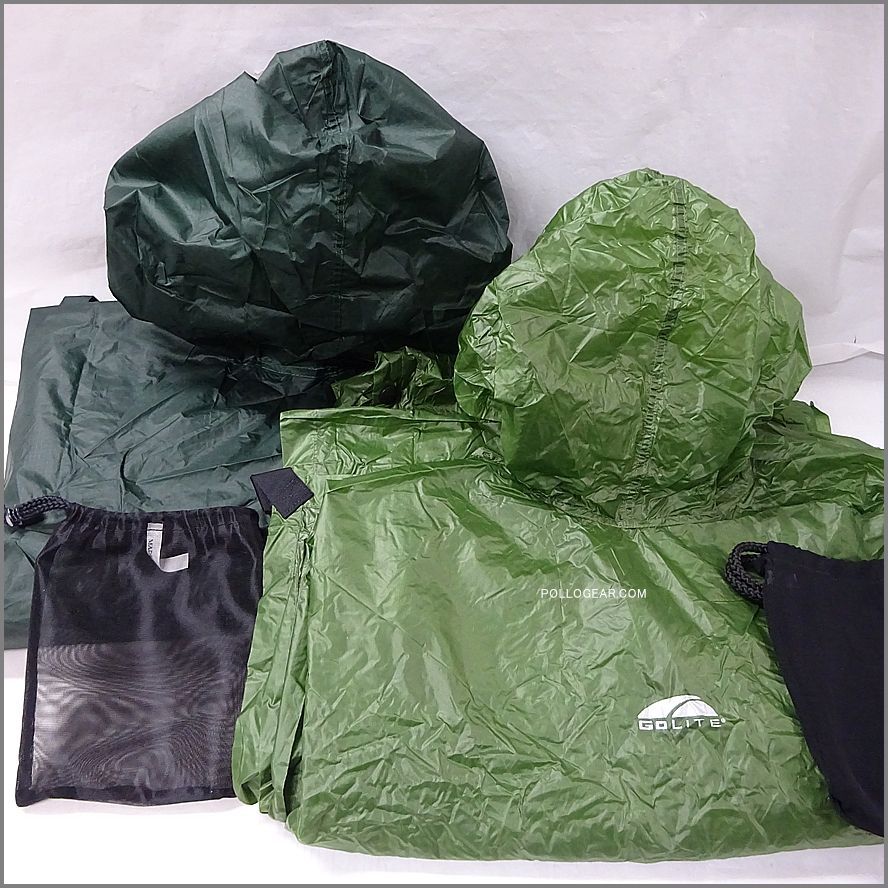 2005年～ GO LITE 5 x 8 ft ポンチョタープ ゴーライト ウルトラライト シルナイロン ULタープ Silnylon Tarp 1.47 m×2.64 m VINTAGE