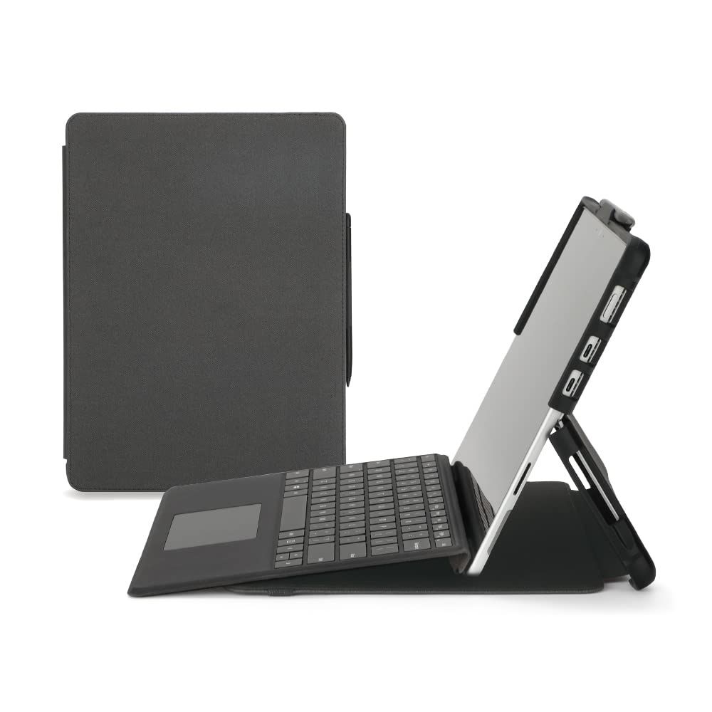 ナカバヤシ Nakabayashi Surface Pro 8 用 衝撃吸収ケース ブラック Z 0435