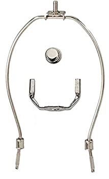 thumbnail image 2 of B&P Lamp 9 1/2" Harp, Nickel Plated, Regular Weight 2 of 13