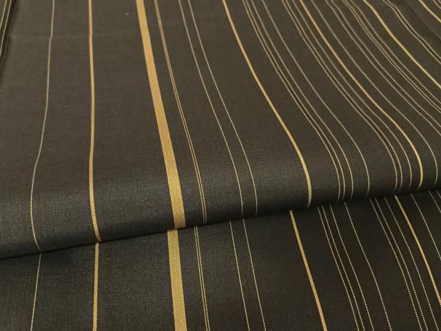 平和屋着物○本場縞大島紬 黒地 正絹 逸品 未使用 AAAW4349np - メルカリ