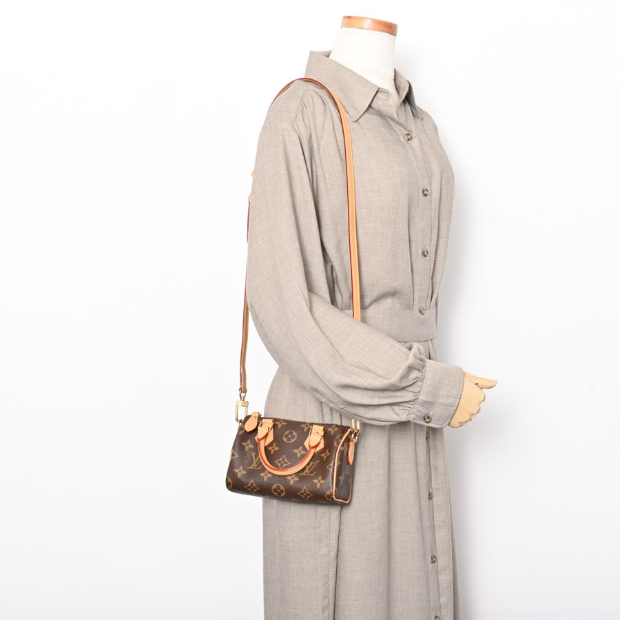 LOUIS VUITTON ルイヴィトン ショルダーバッグ ナノスピーディ