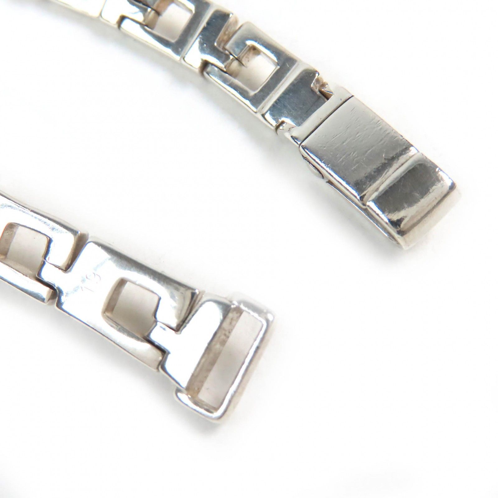 美品△GUCCI グッチ SV925 オールドグッチ Gロゴ チェーン