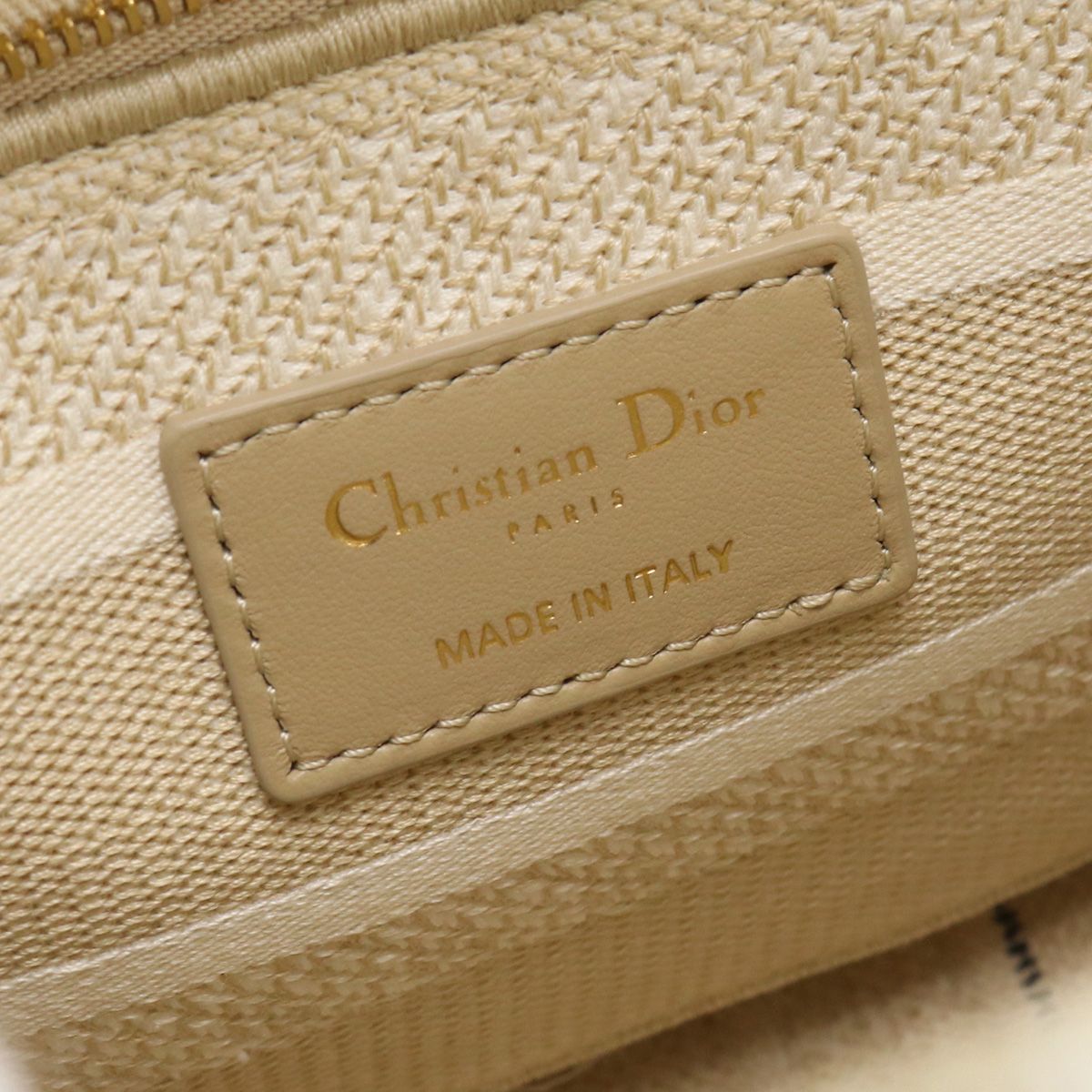 Christian Dior クリスチャンディオール レディディオール M05650JAT トートバッグ キャンバス レディース開閉方法